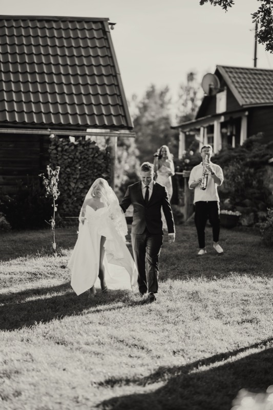 Saksofonist pulmapeol